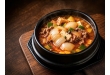 된장찌개 (Canh tương đậu) 牛腩大酱汤＋米饭