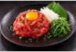육회  Gỏi bò kiểu Hàn Quốc 生拌牛肉  