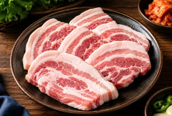 삼겹살  (Ba chỉ heo) 五花肉