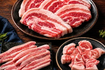 돼지 모듬 셋트 A  (Sét thịt heo)   种猪肉拼盘套餐