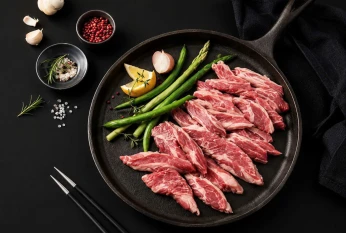 갈비살 (Thịt sườn bò Mỹ rút xương) 美國無骨牛小排