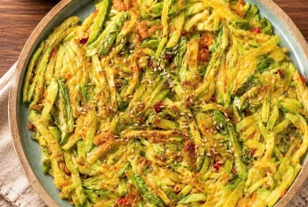 호박전  (Bánh xèo bí ngòi)  南瓜煎饼