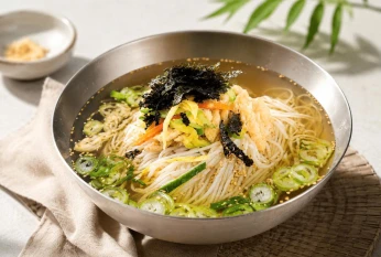 잔치국수 Bún truyền thống 韩式宴席面 